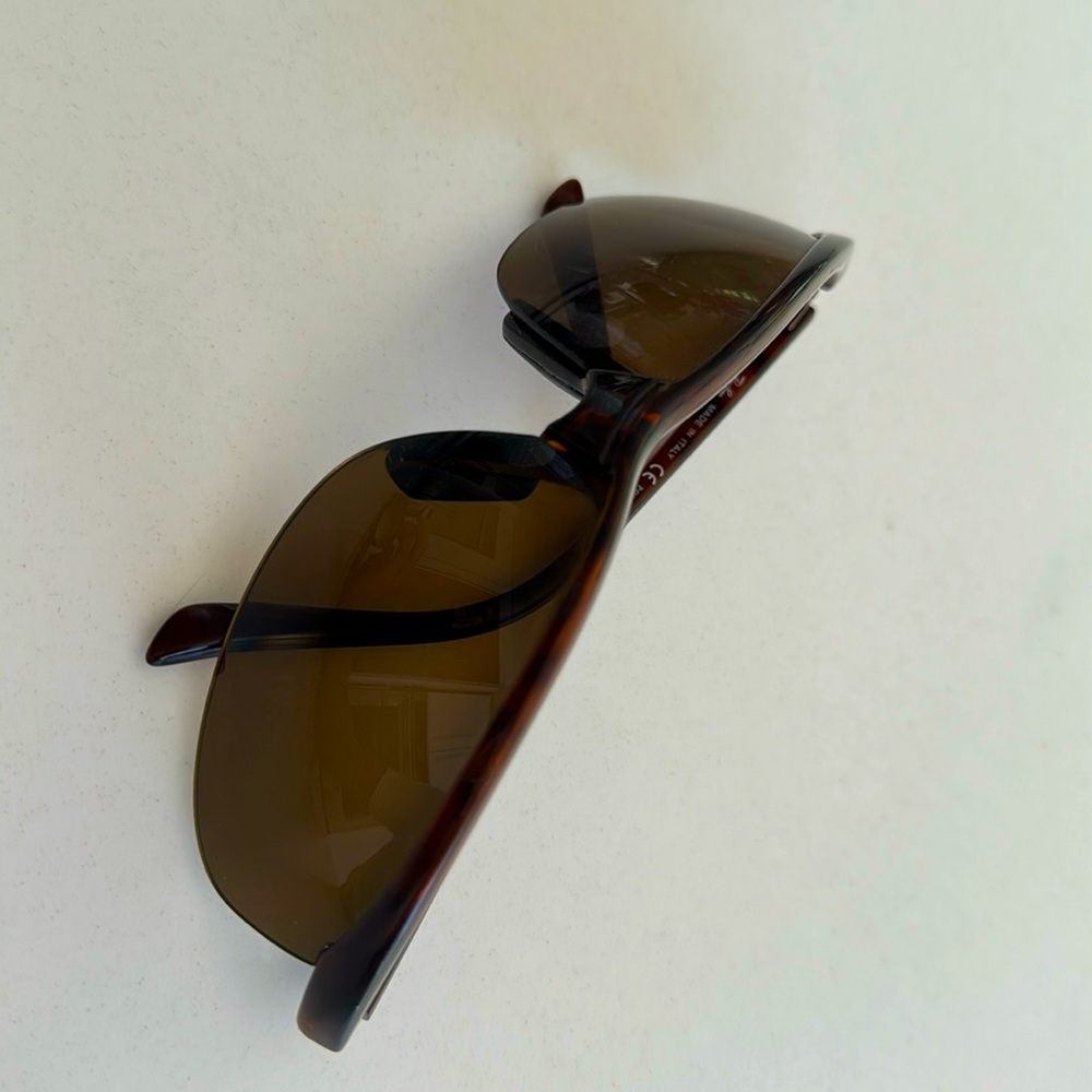 Ray Ban polarizes used sunglasses man brown  great glass RB 4021 628/83 69 11 CE